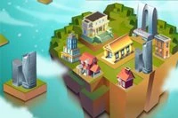 레벨마다 난이도가 높아지는 뇌 게임에서 도시를 키우세요