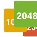 다양한 색상의 사각형에 숫자 1024, 2048, 512, 256이 겹쳐져 있는 이미지