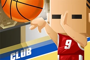 농구복과 숫자 9가 새겨진 유니폼을 입은 캐릭터가 농구공을 던지고 있는 모습
