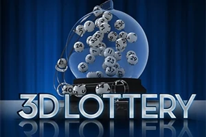 This fun game is a 3D lotto game