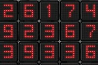 숫자에 경로를 그려 목표 합계 도달