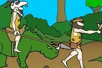 다양한 시대의 병력을 보내 다른 팀과 전투하세요