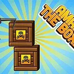 Drop the boxes and build up to it you can and collect the score