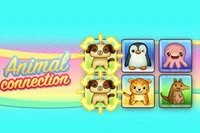 귀여운 퍼즐에서 패턴 인식 능력을 테스트하세요 - Animal Connection