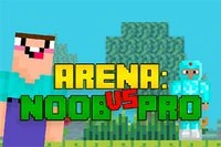 Arena: Noob vs Pro: 실시간 멀티플레이어 배틀 아레나에 오신 것을 환영합니다!