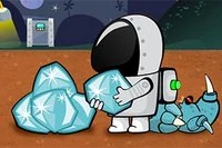 다이아몬드를 모으고, 몬스터를 물리치고, 업그레이드를 구매하세요