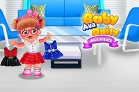 Baby Ava 일일 활동은 일상생활의 학습 활동을 다루는 게임입니다