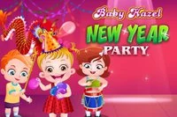베이비 헤이즐과 엄마가 친구들을 위해 새해 전야 파티를 열어요