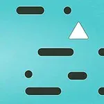 Keep going back and forth as you try to hit the top and bottom bars to earn points