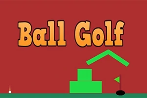 Ball Golf라는 텍스트와 간단한 그래픽으로 구성된 이미지