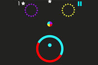 화면을 누르면 공이 점점 더 높이 튀어 올라요