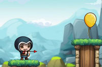 풍선을 터뜨려 도전적인 레벨을 완료하는 게임