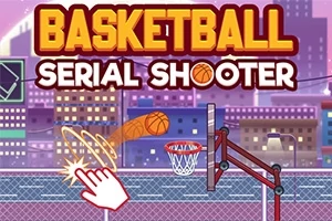 거리 농구 코트에서 농구공을 던지고 있는 손과 농구 골대