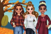 아름다운 공주들이 멋진 가을을 맞이할 수 있도록 도와주세요.