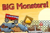멋진 HTML5 게임 Big Monsters에서 몬스터 트럭을 조종하세요!
