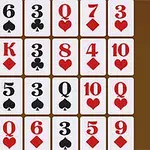 카드들이 격자 무늬로 배열되어 있는 이미지