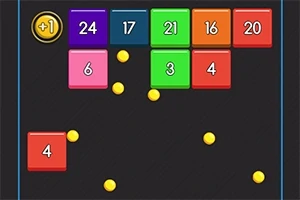 Bouncing balls is a great addictive game that mixes skill and thinking