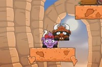 용감한 황소가 여자 친구를 구하려고 합니다. 당신의 도움이 필요해요