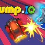 빨간색 및 파란색 차량이 충돌하는 장면이 밝은 색상의 배경 위에 그려져 있습니다