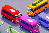 즐거운 논리 게임으로 주차장에서 버스를 꺼내세요