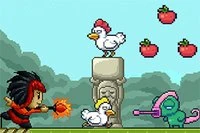 아리엘은 자신이 사는 농장에서 닭을 잃어버렸고, 이제 우리 영웅은 닭을 찾으러 나섭니다