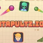 그림 배경에 격자무늬가 있고, 중앙에 CATAPULTZ