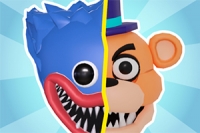 갈고리로 문을 통과하고 적을 공격하세요!