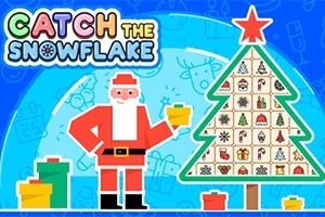 산타클로스가 선물을 들고 크리스마스트리 옆에 서 있는 이미지