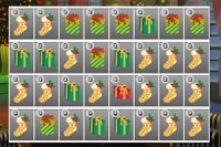 크리스마스 아이템을 연결하여 큰 아이템으로 합치기