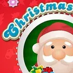 산타클로스와 선물, 사탕 지팡이가 있는 크리스마스 테마의 이미지