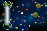 별을 많이 모으며 최대한 멀리 날아보세요