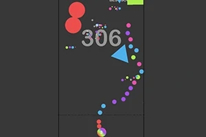 Stop the shapes from falling down by shooting them!