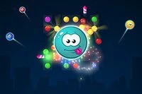 같은 색의 버블을 모두 연결하세요