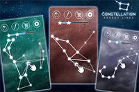 별들을 한 줄로 연결하고 한 번의 터치로 완료하세요