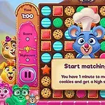 The online game Cookie Match is all about the sweet side of life, at least part of it