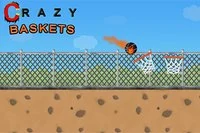 Crazy Baskets는 즐길 수 있는 아케이드 농구 게임