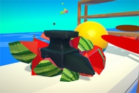 신나는 여행에 도전하세요 in Crush It All, 활기찬 모루를 안내하는 재미있는 모바일 게임