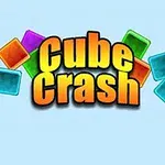 배경에 다양한 색상의 큐브들이 있는 Cube Crash라는 텍스트