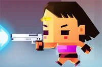 3단계 플랫폼을 누비며 악마 같은 기계와 사이보그 처치