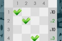 다양한 크기의 일일 카쿠라스 퍼즐