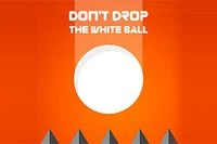 이름 그대로, 이 게임은 흰 공 떨어뜨리지 마세요입니다.