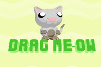 고양이를 쿠션까지 안전하게 옮기는 드래그 앤 드롭 게임