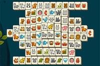 꿈의 펫과 함께하는 솔리테어 마작 플레이