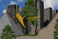 철거 트럭을 운전하여 모든 장애물을 넘으세요