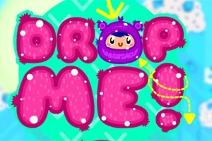 핑크색 글자로 DROP ME!