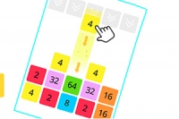 Drop n Merge는 2048과 비슷한 새로운 게임입니다