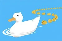 쉬어갈 시간이에요, 이제 당신은 오리입니다