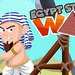 Defend your tower and shoot the mummies