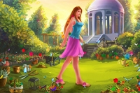 마법의 정원에서 숨은 물건을 모두 찾아보세요