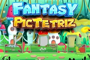 This is a simple yet interesting picture tetriz game
